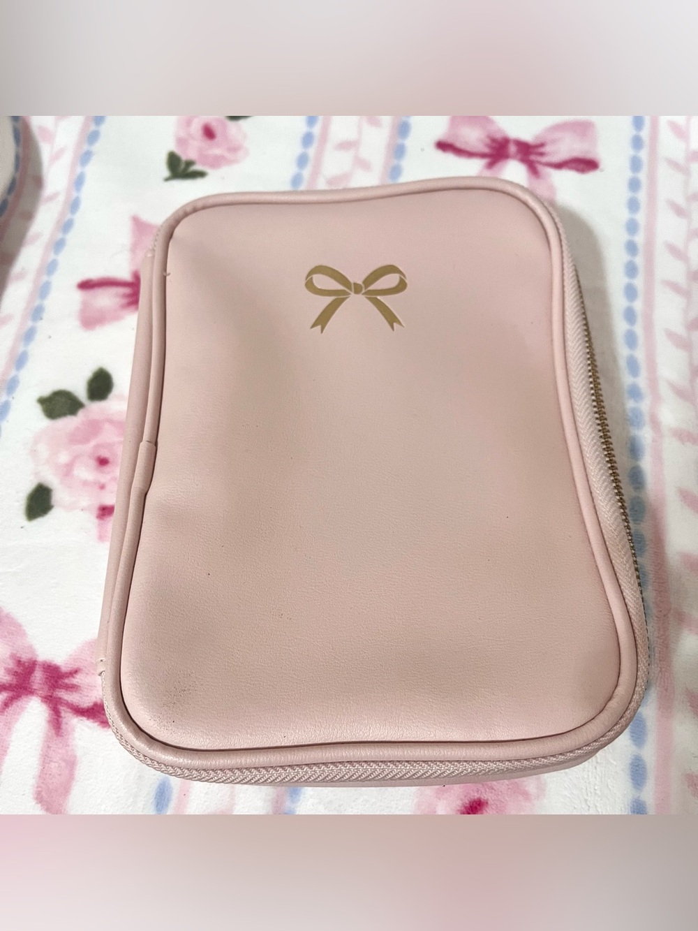 Simply Gilded pink pencil pen case organizer